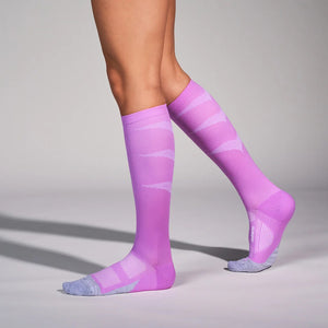 Graduated Compression Knee High | גרבי ריצה וספורט ארוכות - Pink