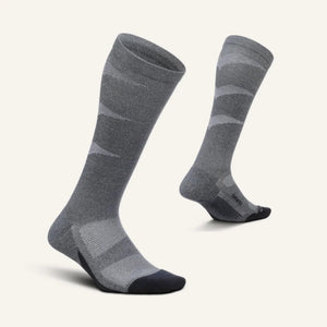 Graduated Compression Knee High |גרבי ריצה וספורט ארוכות - Grey