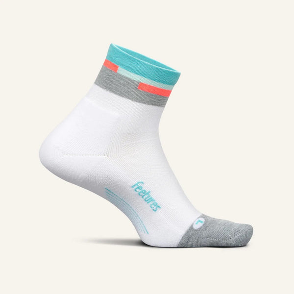 Elite Light Cushion Quarter - White
