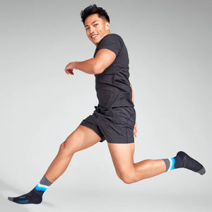 Elite Light Cushion Mini Crew - Black