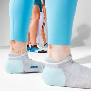 Elite Max Cushion No Show Tab - Gray