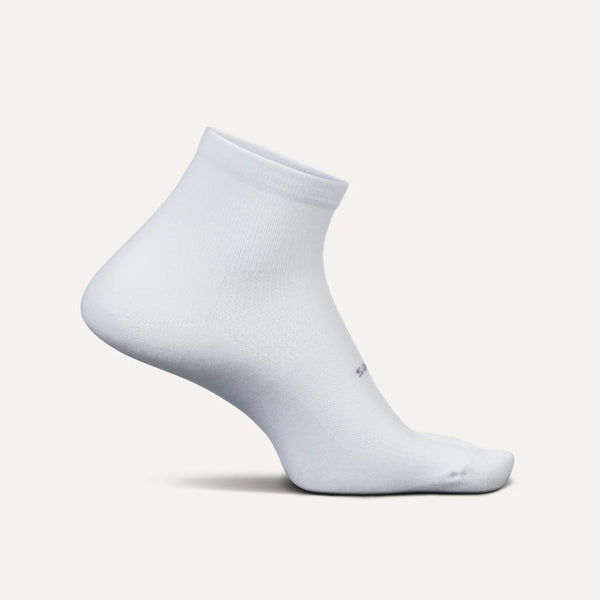 High Performance Ultra Light Cushion Quarter Socks White|גרבי ריצה וספורט - white