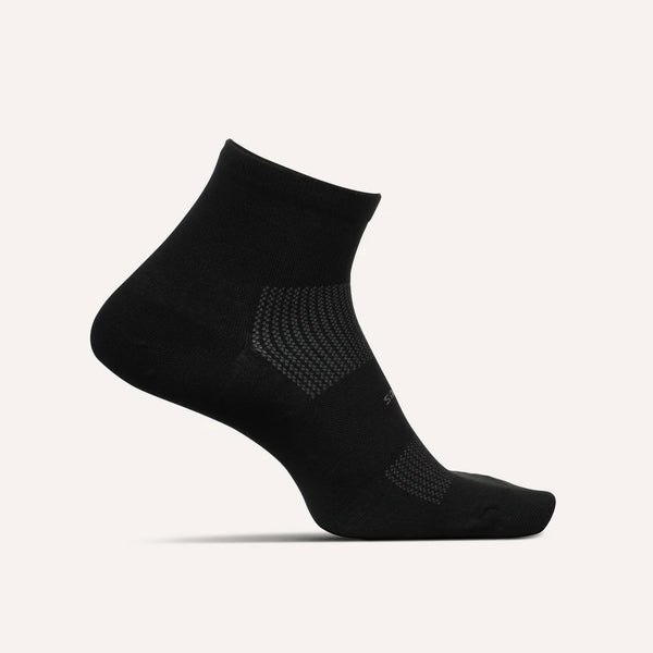 High Performance Ultra Light Cushion Quarter Socks black|גרבי ריצה וספורט - Black