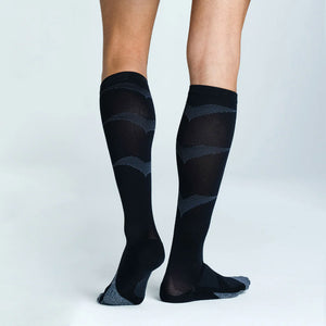 Graduated Compression Knee High Sock (גרבי לחץ) - Black