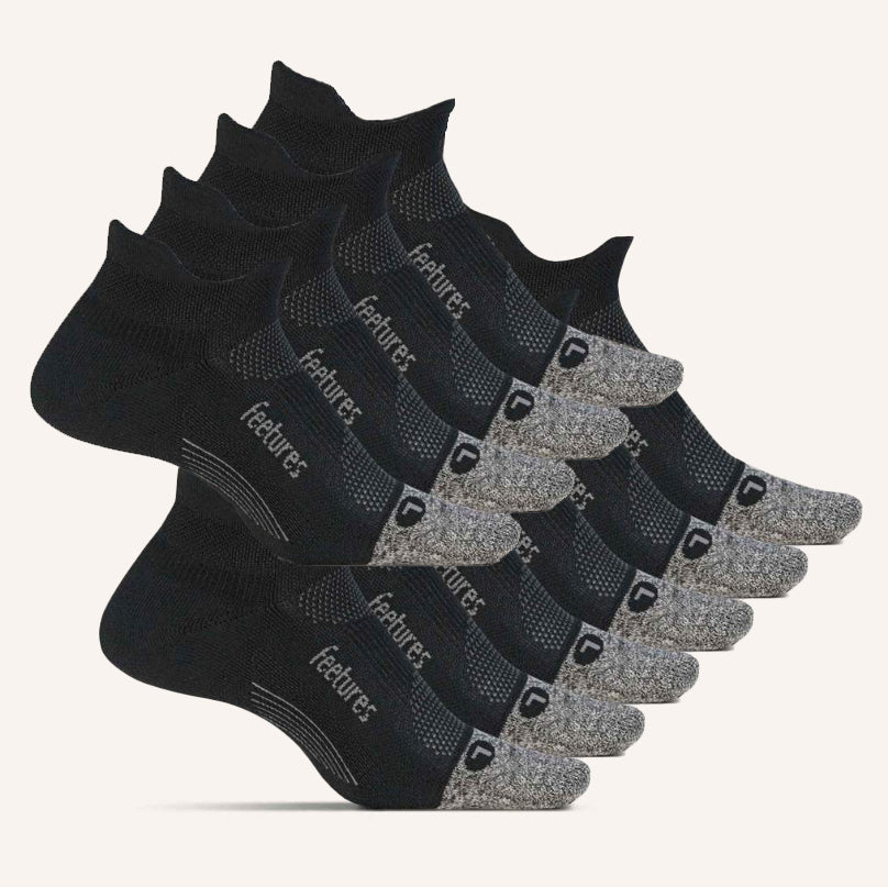 Elite Ultra Light No Show Tab מחיר מיוחד לחבילת 10 זוגות גרביים מדגם