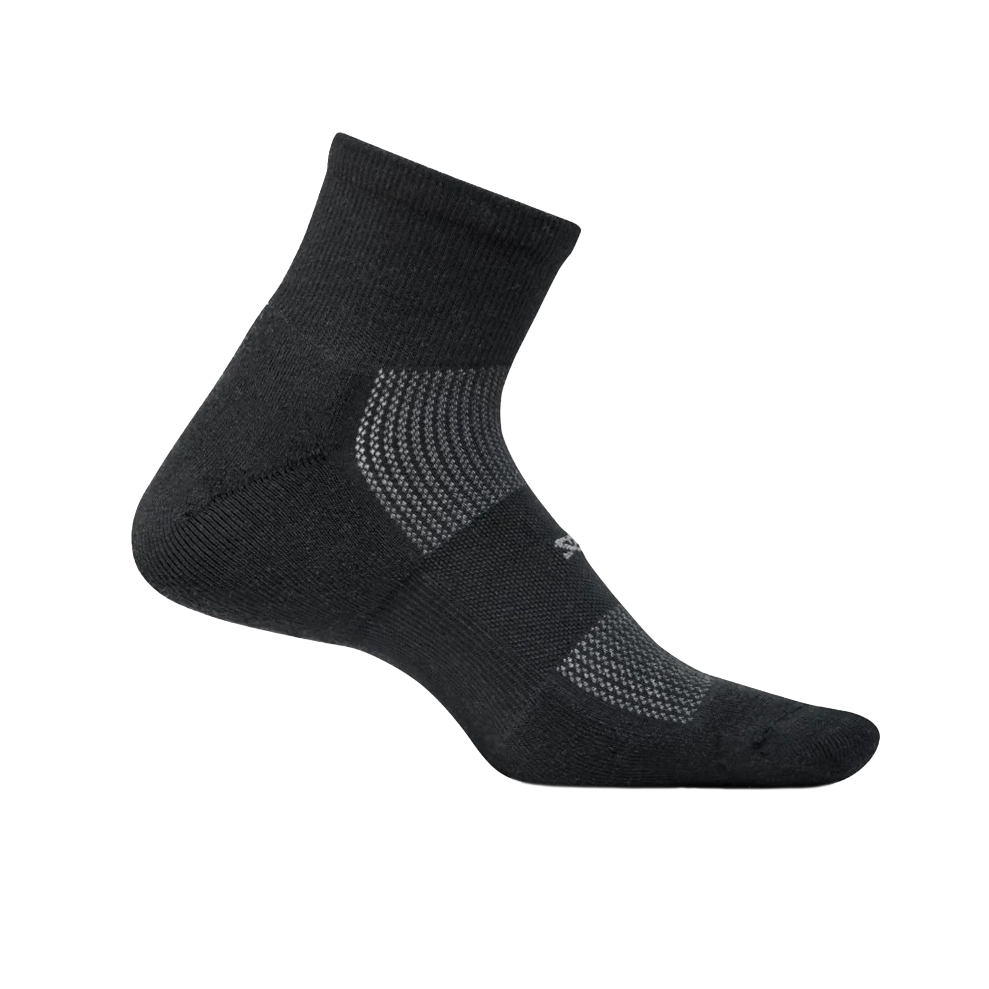 High Performance Ultra Light Cushion Quarter Socks black|גרבי ריצה וספורט